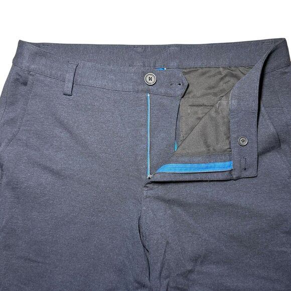 Kit and Ace Men’s Black Tech Dress Pants Size 36 Slim Fit Work Travel - Picture 7 of 13